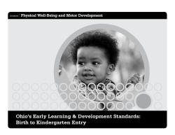 Physical Well-Being and Motor Development