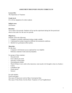 1 ASSIGNMENT DISCOVERY ONLINE CURRICULUM Lesson title