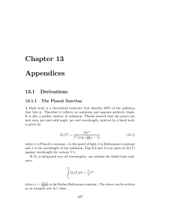 Chapter 13 Appendices