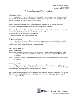 Concise Writing Workshop Handout