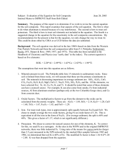Evaluation of the Equation for Soil Composite