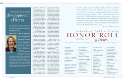 efforts - UNC Gillings School of Global Public Health