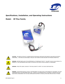 LEA SP 100 - Transtector