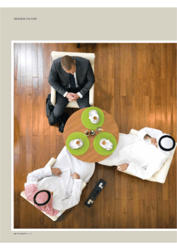 Guide To Business Etiquette In Saudi Arabia