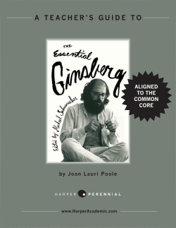 The Essential Ginsberg - HarperCollins Publishers