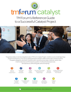 catalyst - TM Forum
