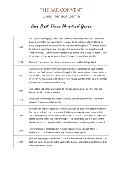 Our First Three Hundred Years