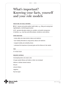 Lesson 1 - Alberta Health Services