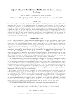 Impact of Laser Guide Star Fratricide on TMT MCAO System
