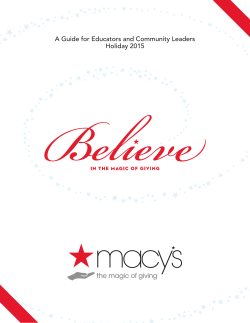 A Guide for Educators and Community Leaders