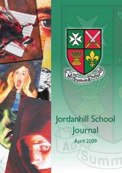 Jordanhill School Journal