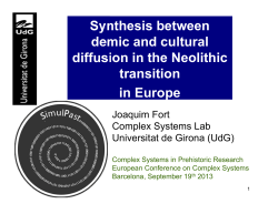 Synthesis between demic and cultural diffusion in the Neolithic