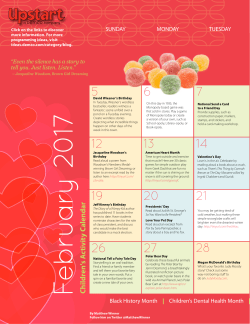 a printable 8.5&Prime; x 11&Prime; version of the calendar