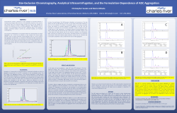 Size-Exclusion Chromatography, Analytical Ultracentrifugation, and