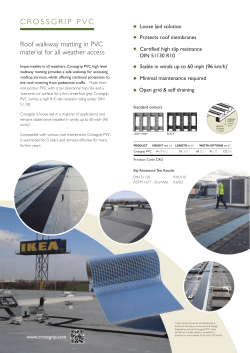 crossgrip pvc - Plastex Matting