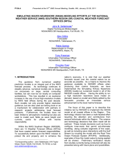 simulating waves nearshore (swan)