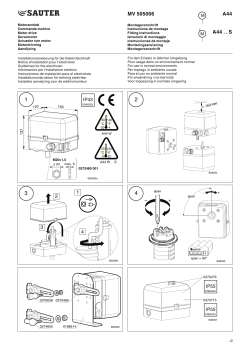MV 505006 - Sauter Controls