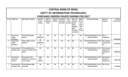 the Details - Central Bank of India