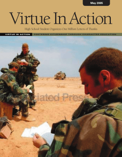 High School Student Organizes One Million Letters