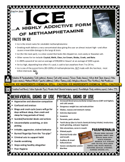 Facts On Ice - Coalition for a Drug