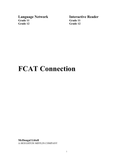 FCAT Connection