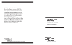 The Holocaust in Ukraine: New Sources and Perspectives
