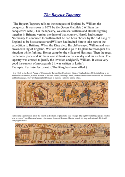 The Bayeux Tapestry
