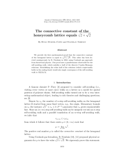 The connective constant of the honeycomb lattice equals 2+2