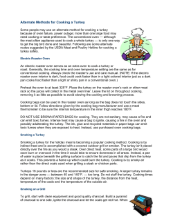 Alternate Methods for Cooking a Turkey