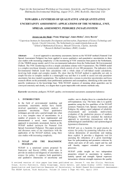 Towards a synthesis of qualitative and quantitative