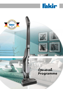 General - Fakir Hausger&auml;te GmbH