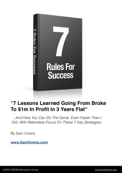 7 Secrets Ebook