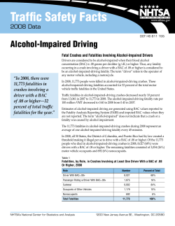 Traffic Safety Facts - CrashStats