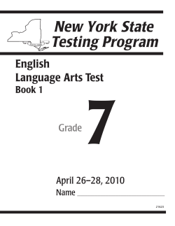 English Language Arts Test