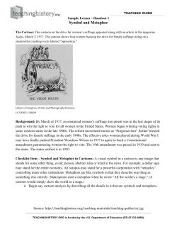 Political Cartoons 1-3