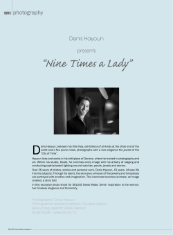 Nine Times a Lady - Denis Hayoun Diode