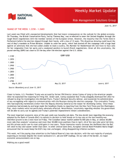Consult the analysis of the week