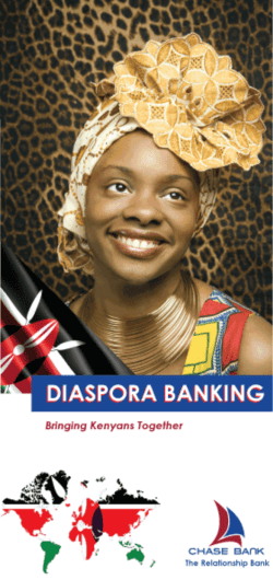 Diaspora Banking - Chase Bank Kenya
