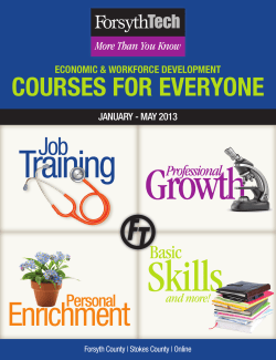 coursEs for EvErYonE