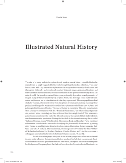 Illustrated Natural History - Department of Art History