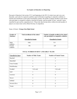 Sex Equity in Education Act Reporting_OGHS