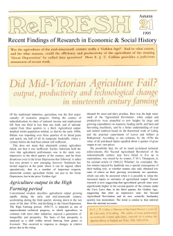 Did Mid-Victorian Agriculture Fail?