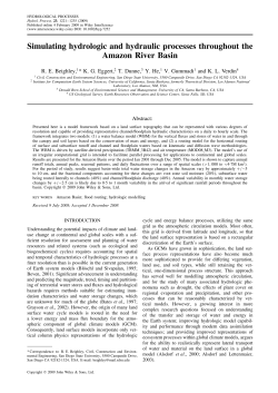Beighley et al. 2009 - Northeastern University
