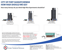 Apartment Building Height Comparison poster