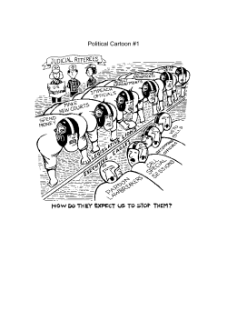 Supreme Court Political Cartoons Station 2