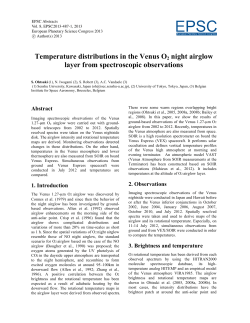 Temperature distributions in the Venus O2 night airglow layer from
