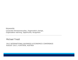 organizational development and corporate