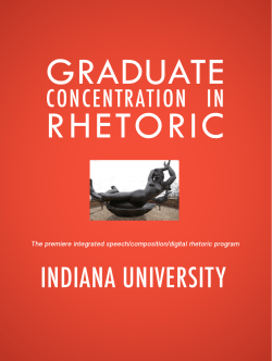 Brochure - Indiana University Bloomington