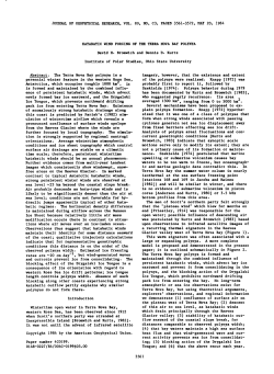 katabatic wind forcing of the terra nova bay polynya