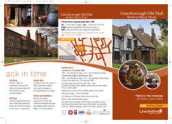 Adobe PDF - Gainsborough Old Hall Medieval Manor House